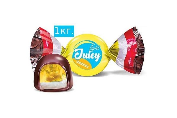 Конфеты Juicy Ананас 1кг