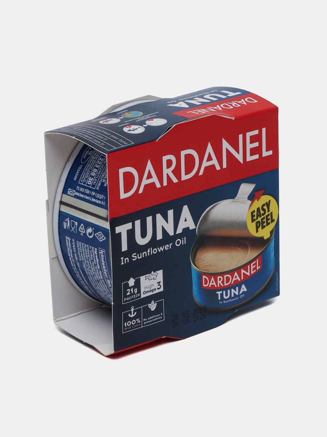 Dardanel Тунец копч. в подсол. масле 140гр