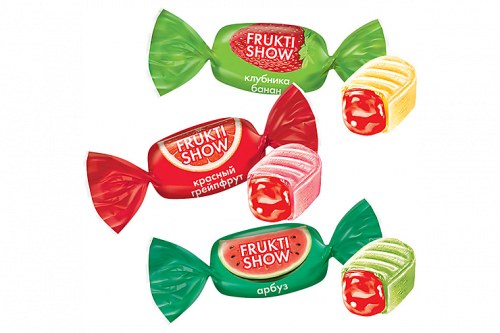 Яшкино карамель Fructi Show 1кг