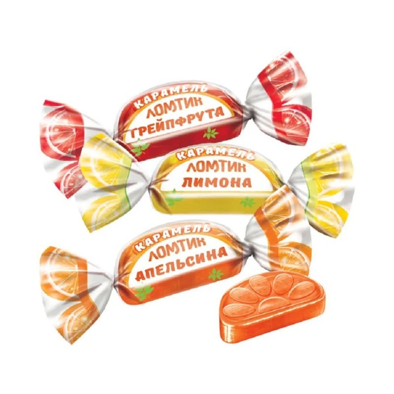 Яшкино карамель Ломтик ассорти 1кг