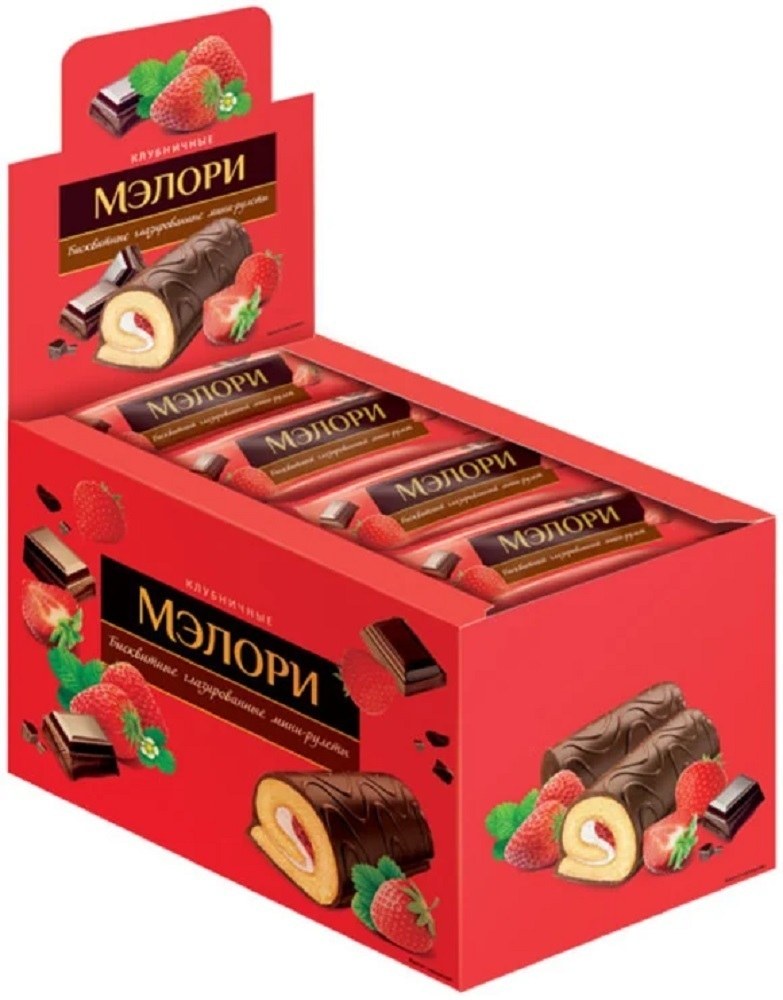 Яшкино Мэлори мини рулет 40 гр