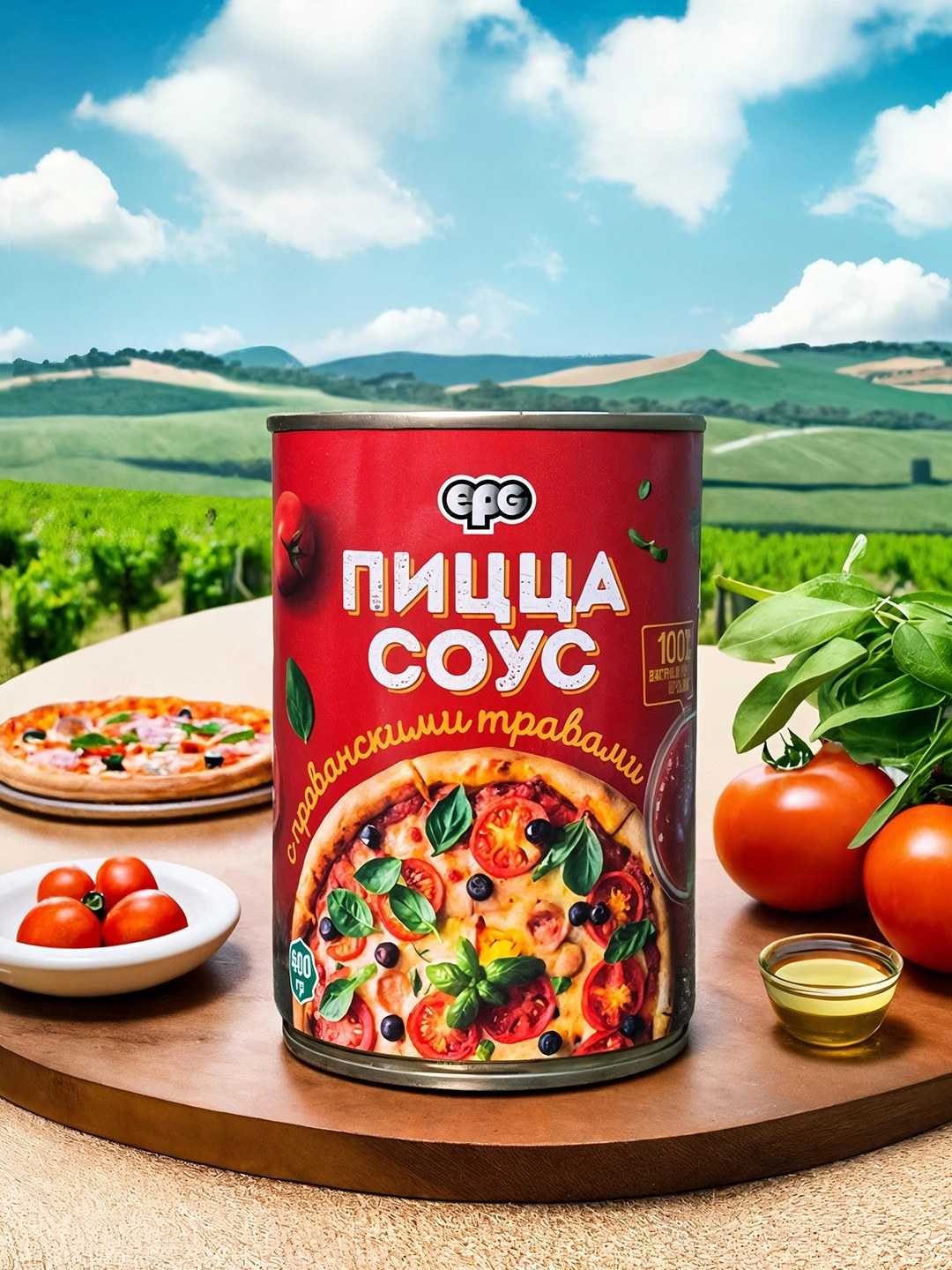 EPG Пицца соус в ассор. 400гр