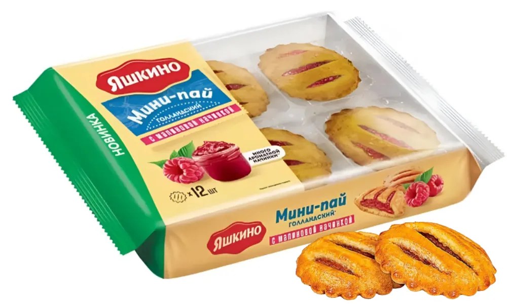 Яшкино Мини-пай голландский в ассор. 360гр ВВР331/РВР332