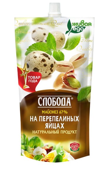 Слобода Майонез Каймак 67% 400мл