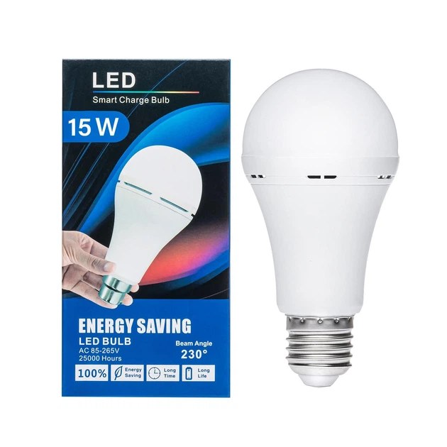 Led Bulp+Battery Зарядное 15W