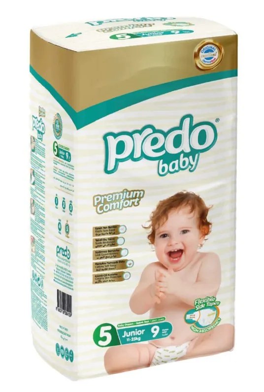 Predo Baby подгузники №5 9шт