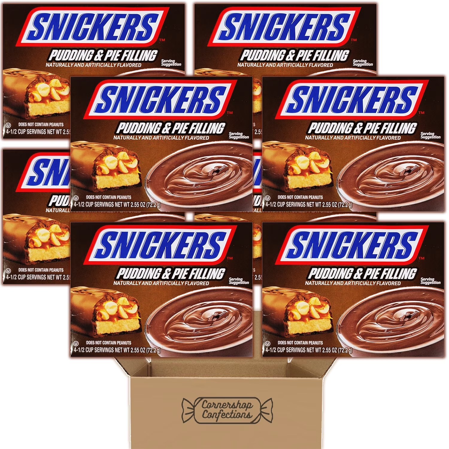 M Bakery Пудинг Snickers контейнер