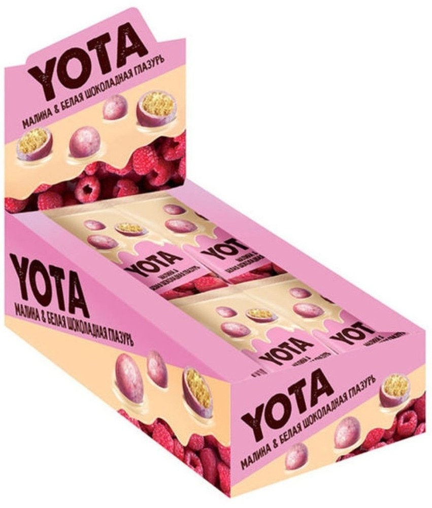 Яшкино Драже Yota малина шоколад 40 гр