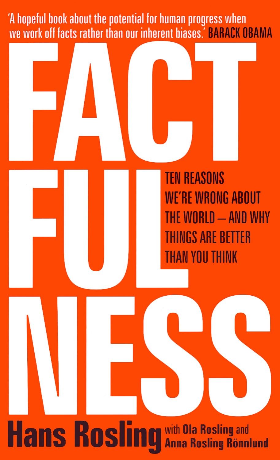 книга Factfulness Hans Rosling