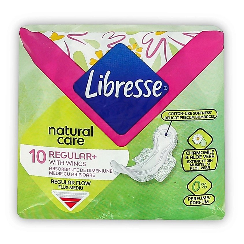Libresse Natural Care regular прокладки 10шт