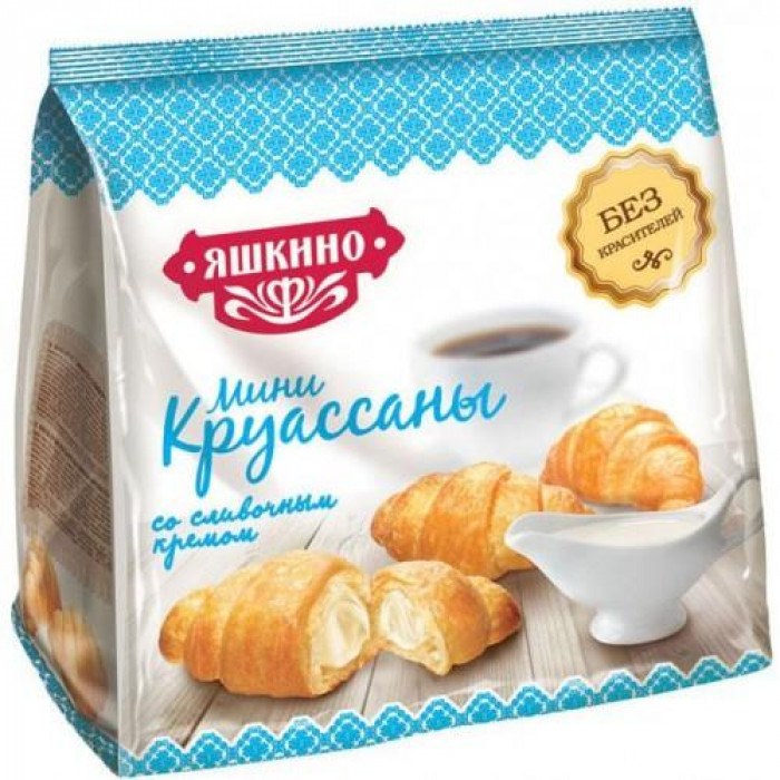 Яшкино Круассаны в ассор 180 гр ВАК100 101 102