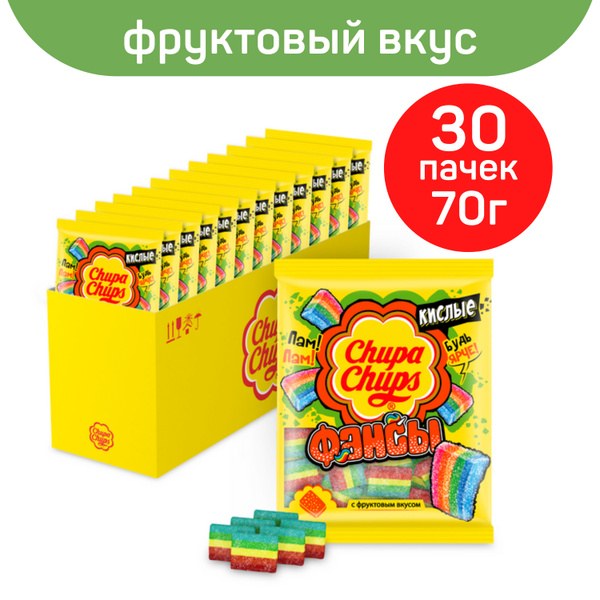 Chupa Chups Роллсы и Фансы 70гр