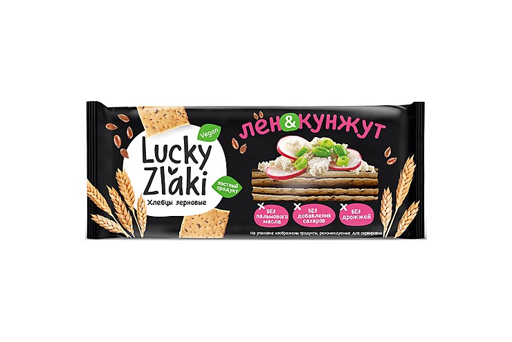 Lucky Zlaki Хлебцы 105гр