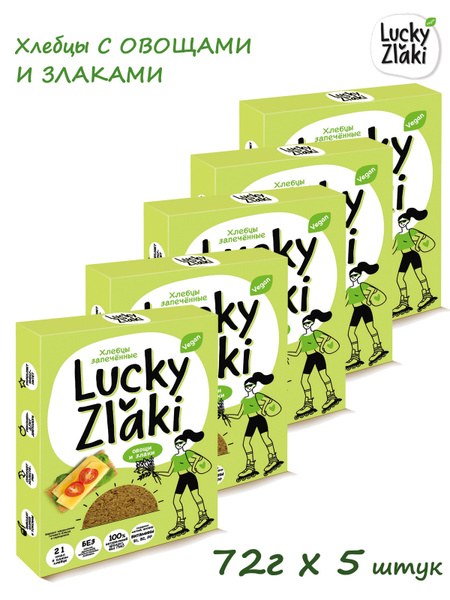 Lucky Zlaki Хлебцы 72гр
