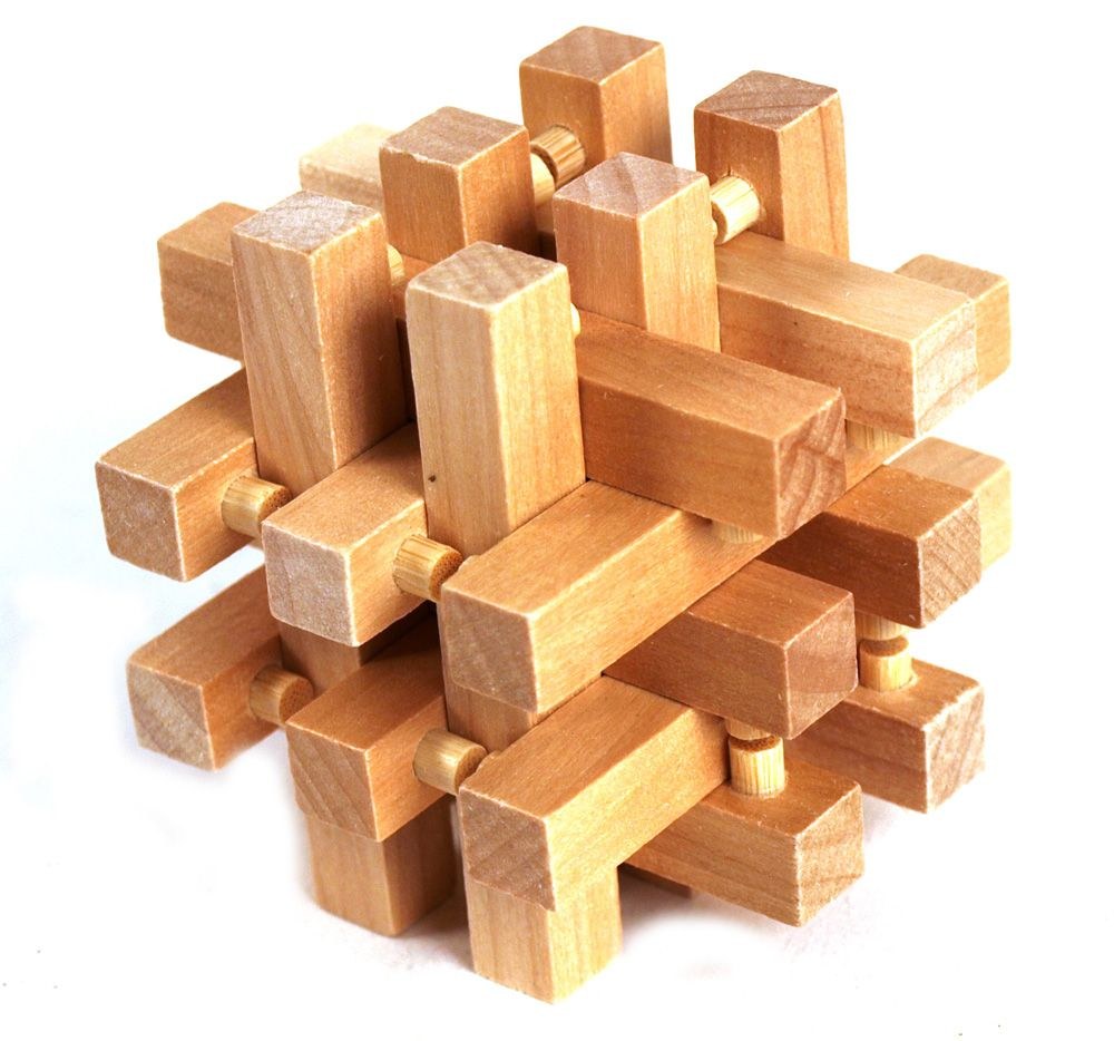 деревянная 3D Puzzle
