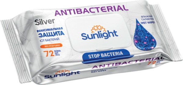 Sunlight Сухие Салфетки (Авто) 60шт