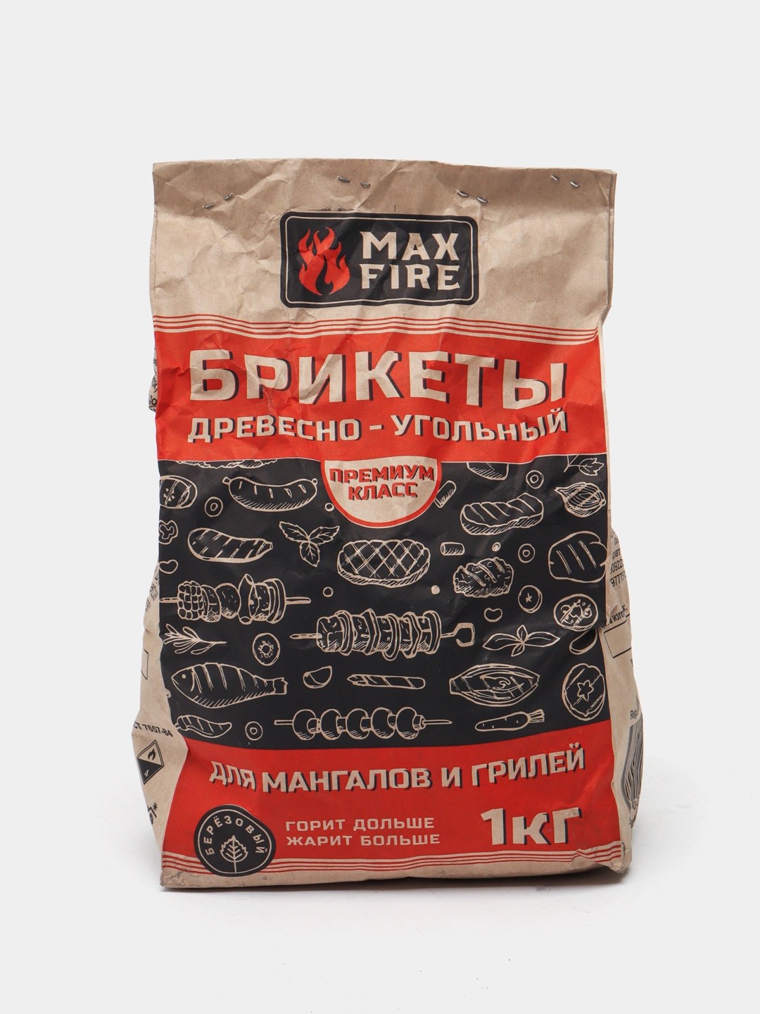 Max Fire Уголь Брикет 1,5кг