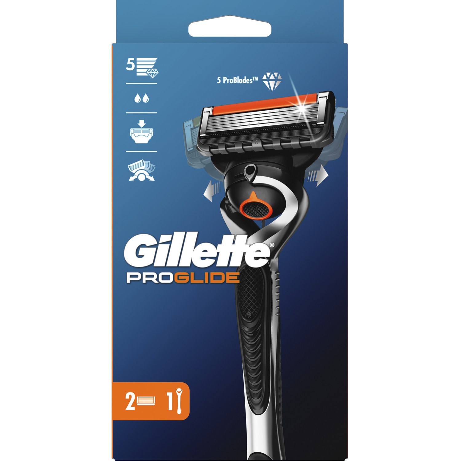 Gillette Pro Glide бритва 2+1