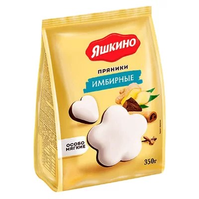 Яшкино Пряники Имбирь 350 гр