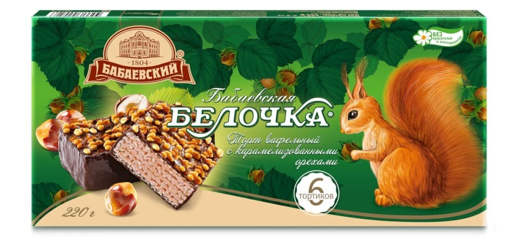 Белочка Торт 250гр
