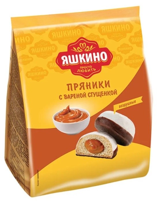 Яшкино Пряники вар. сгущ. 350 гр ЯП907