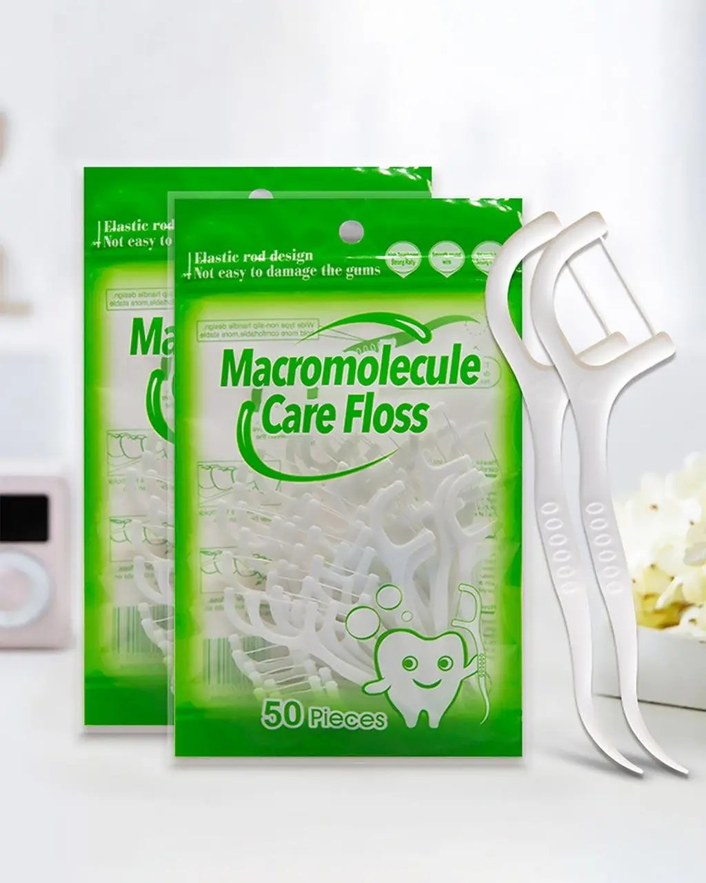 Macromolecule Зубачистка нитка 30шт