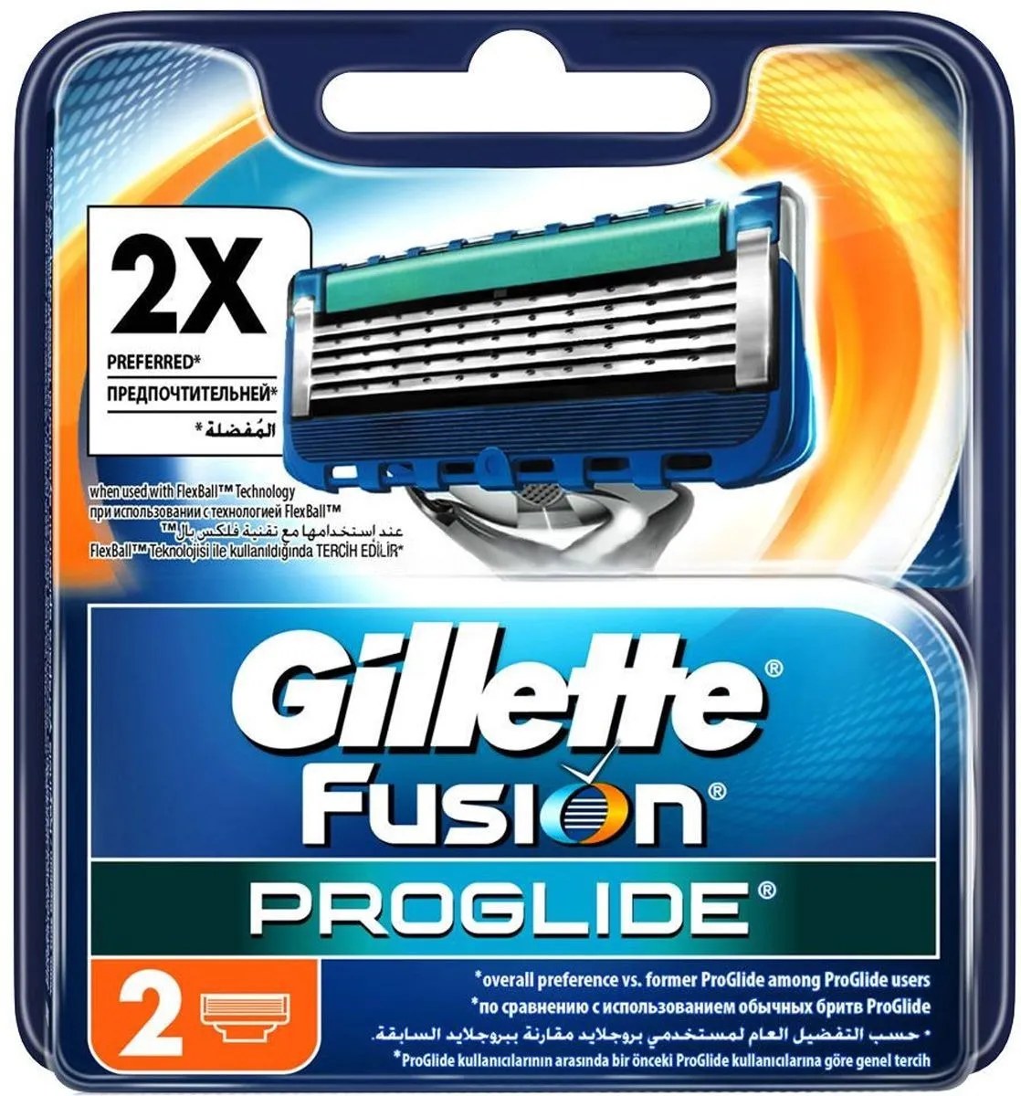 Gillette Proglide кассета для бритья 2 шт