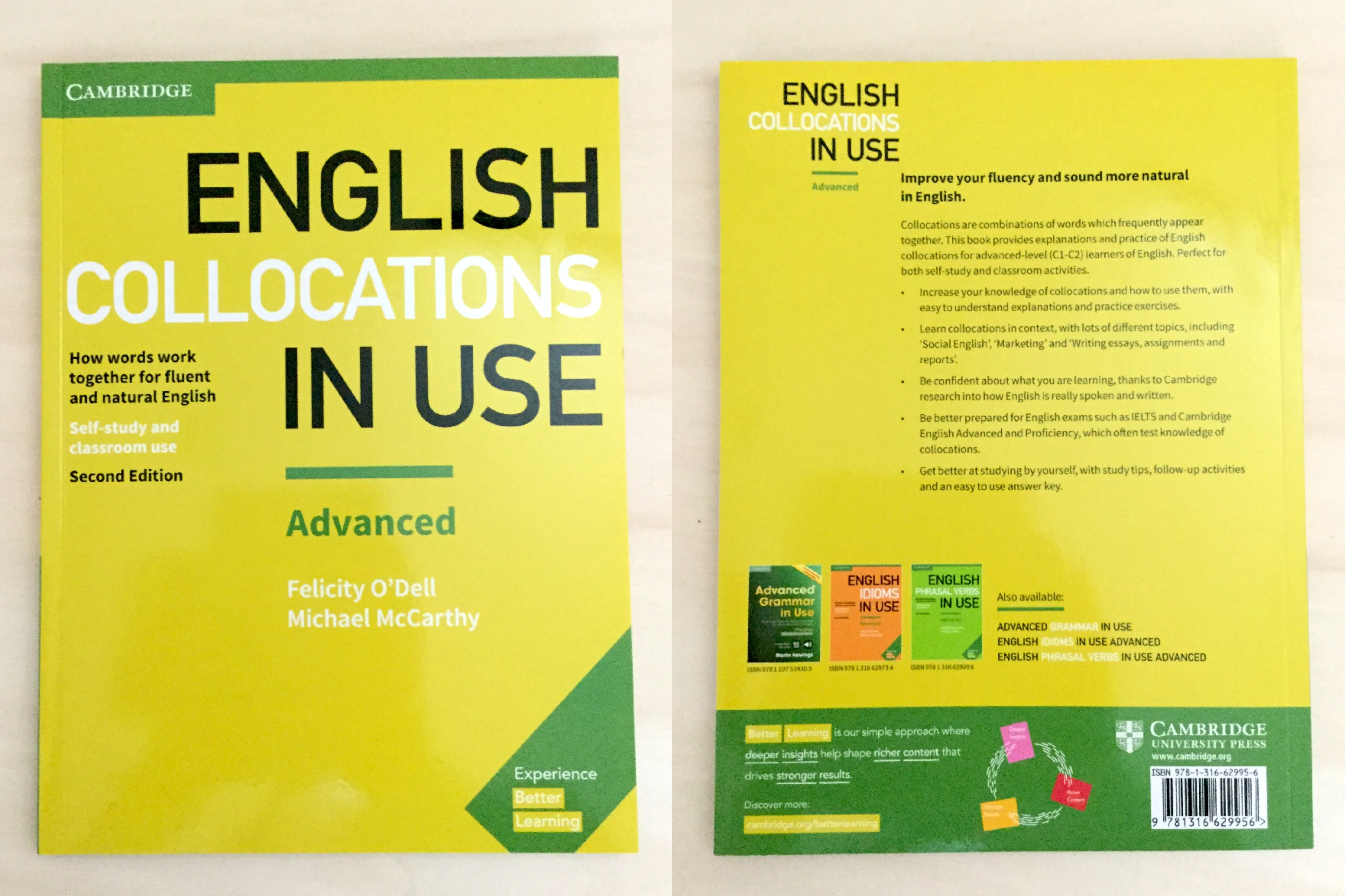 advanced english collocations in use