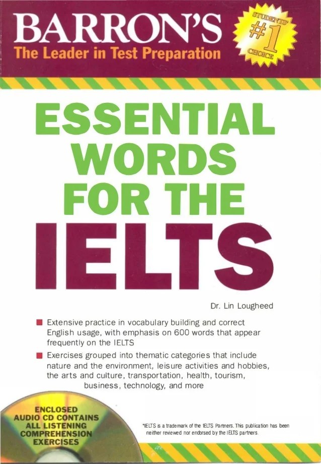 barrons essential words for the ielts