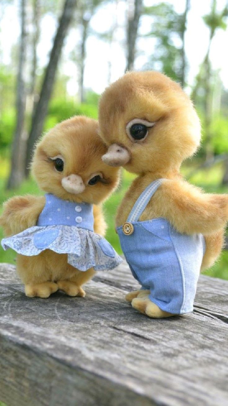 Funny Animals Ципленок пригун 1шт