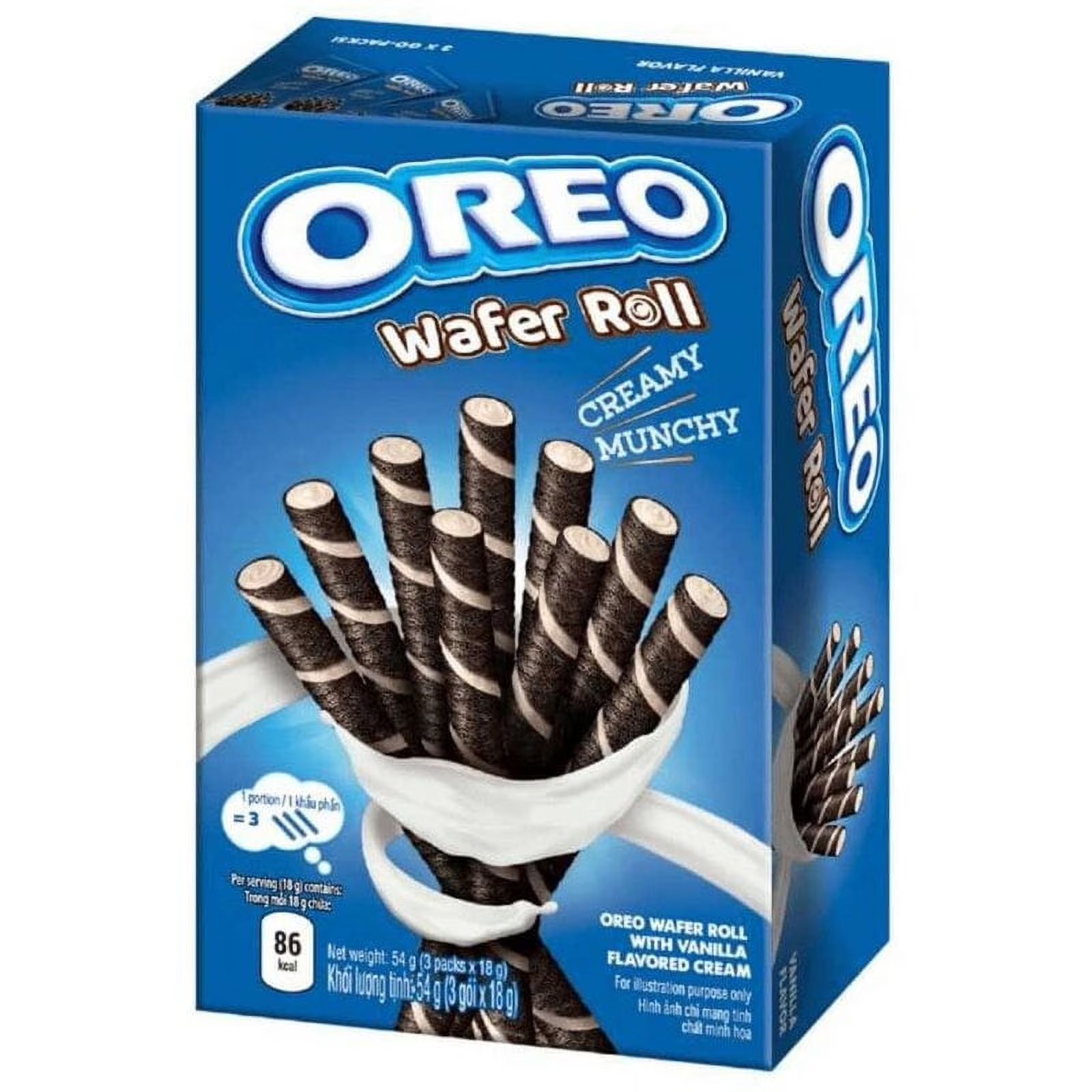 Oreo Wafer Roll 54гр