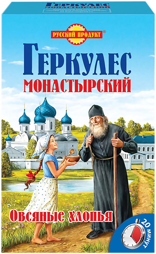 Геркулес Монастырский овс. хлопья 500гр