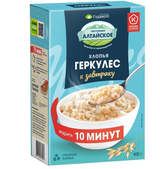 Геркулес Хлопья Пшённые 400гр