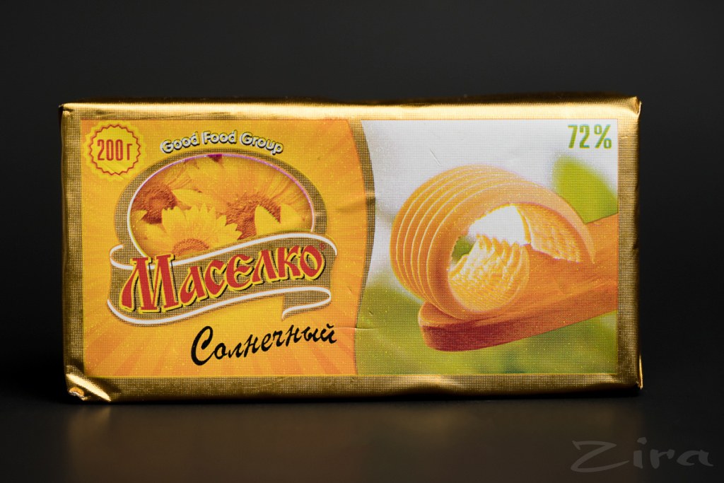 Маселко маргарин Солнечный 72% 200 гр