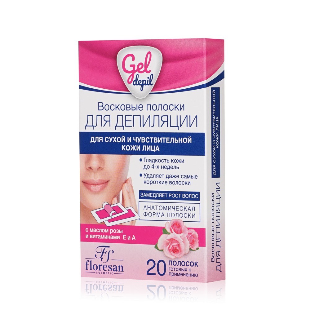 Fl Gel Depil Teens Восковые полоски 20шт ф600/601