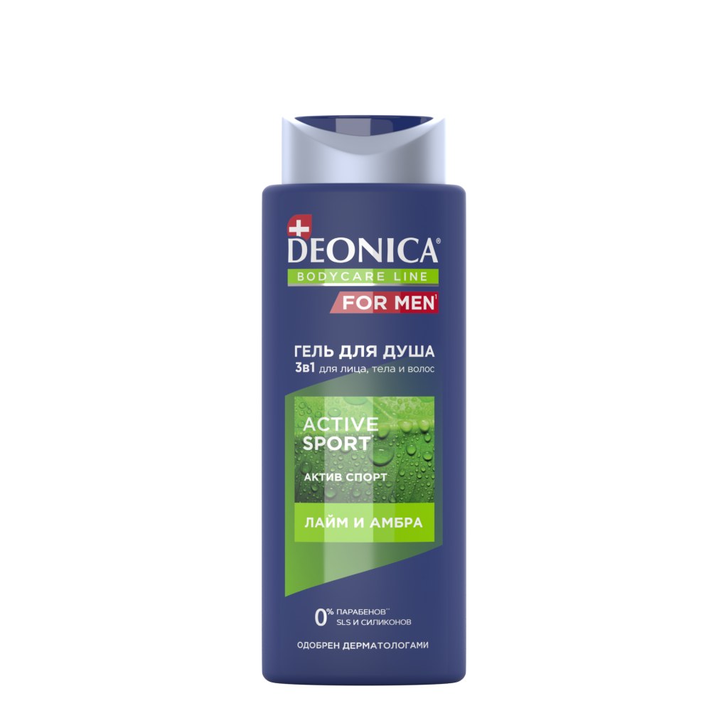 Deonica гель для душа в ассор. 250мл