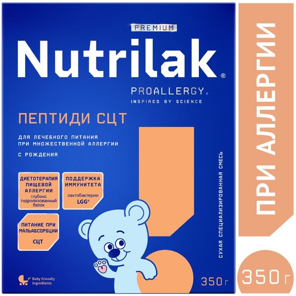 Nutrilak Пептиди 350гр