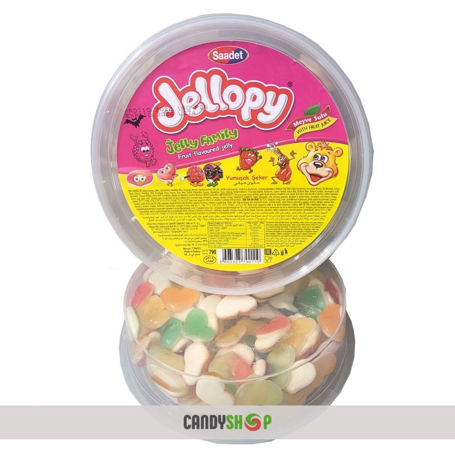 Jellopy желе в ассор. 600гр