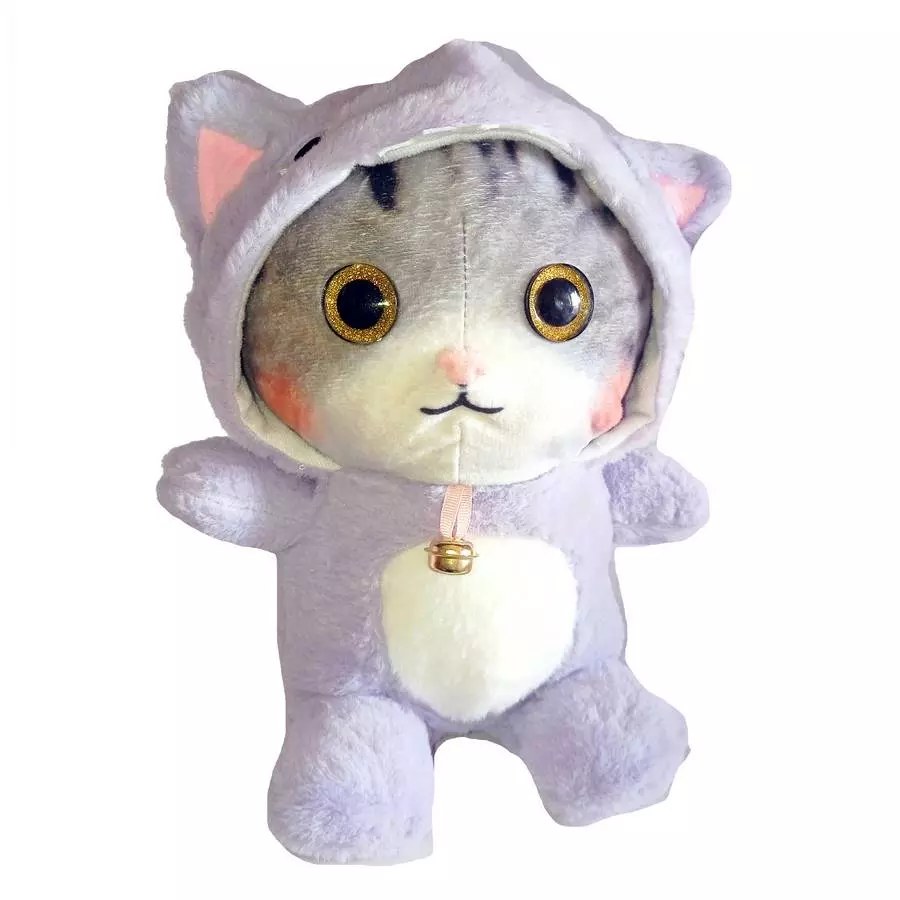 Кот в капюшоне Мягкая игрушка 40см