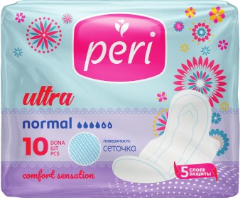Peri Classic Normal Нежн. и сеточ. в ассор. 10шт