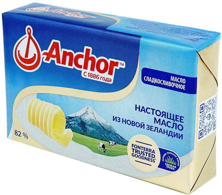 Anchor сливочное масло 180гр