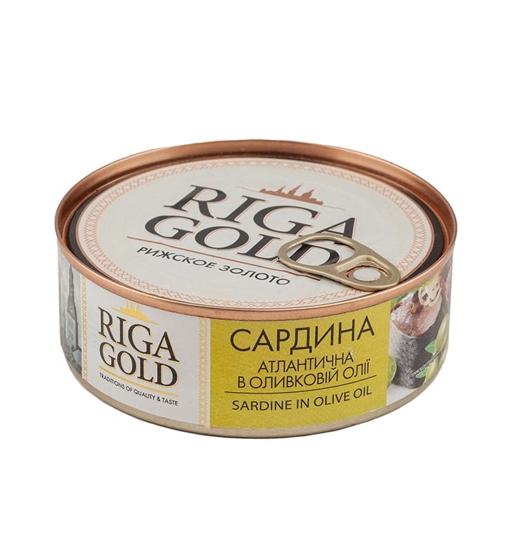 Riga Gold Сардина в масле 240гр