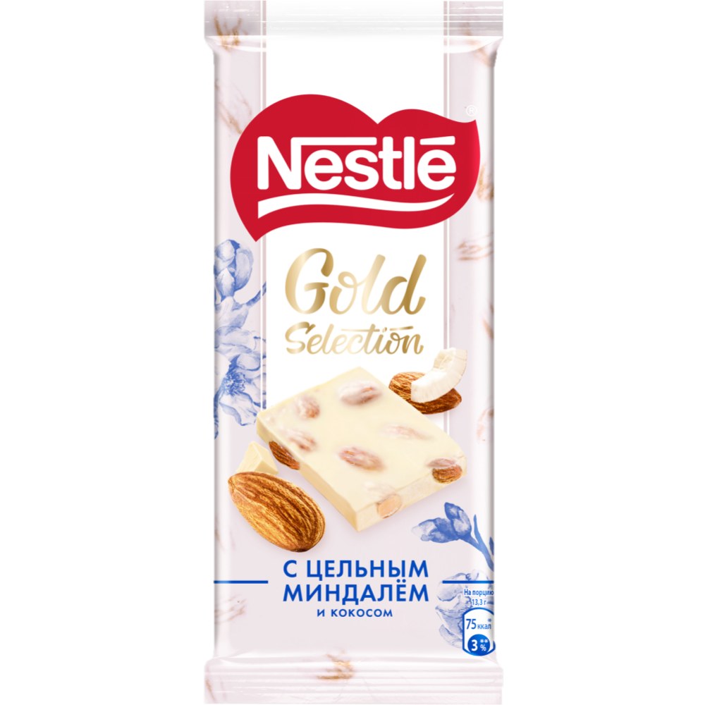 Nestle шоколад Gold Selection в ассор 80+ гр