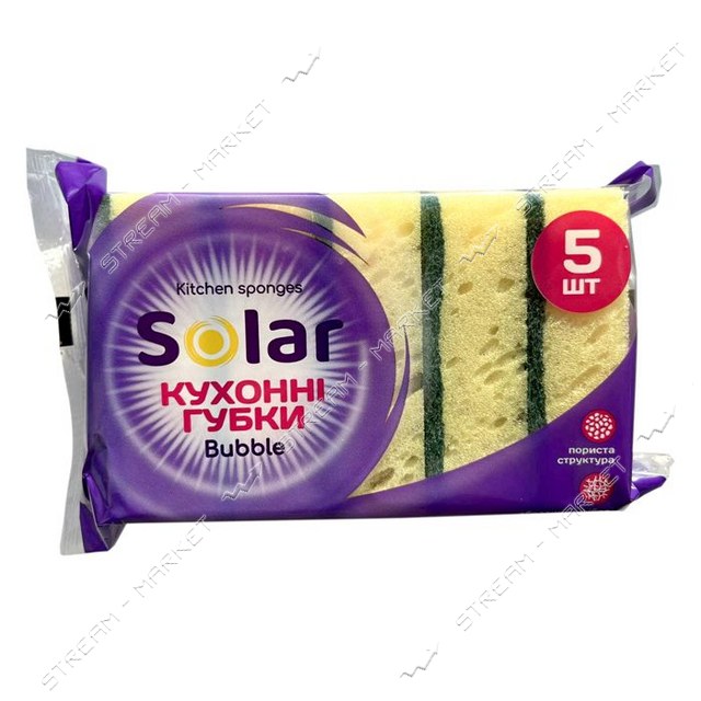 Bubble Крупнопористые губки 5шт