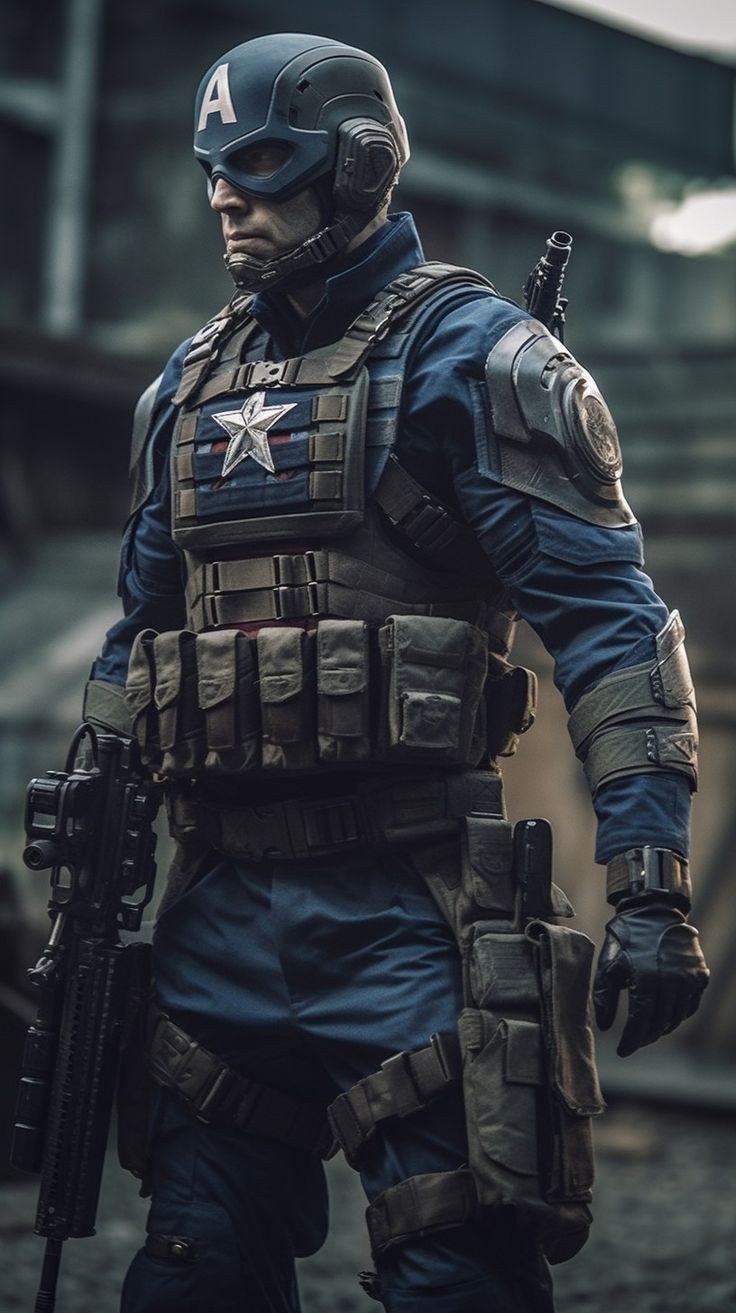 Capitain America АК47