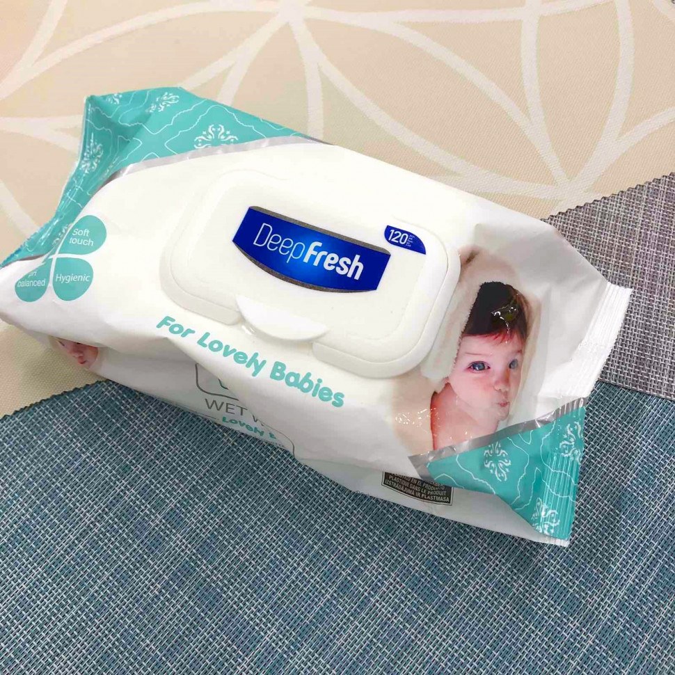 Deepfresh влаж. салфетки 120шт