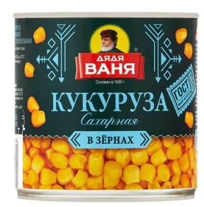 Дядя Ваня Сахарная кукуруза ж/б 340гр