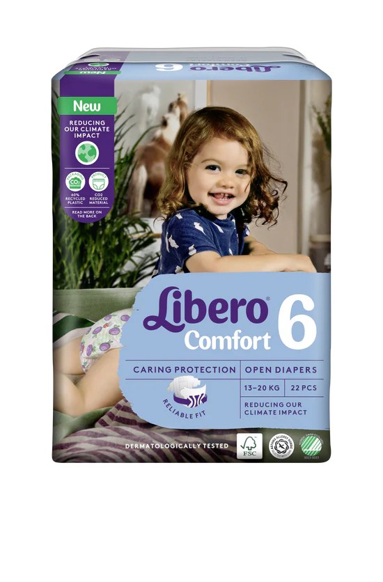 Подгузники Libero Comfort 6 (jr) 22 шт