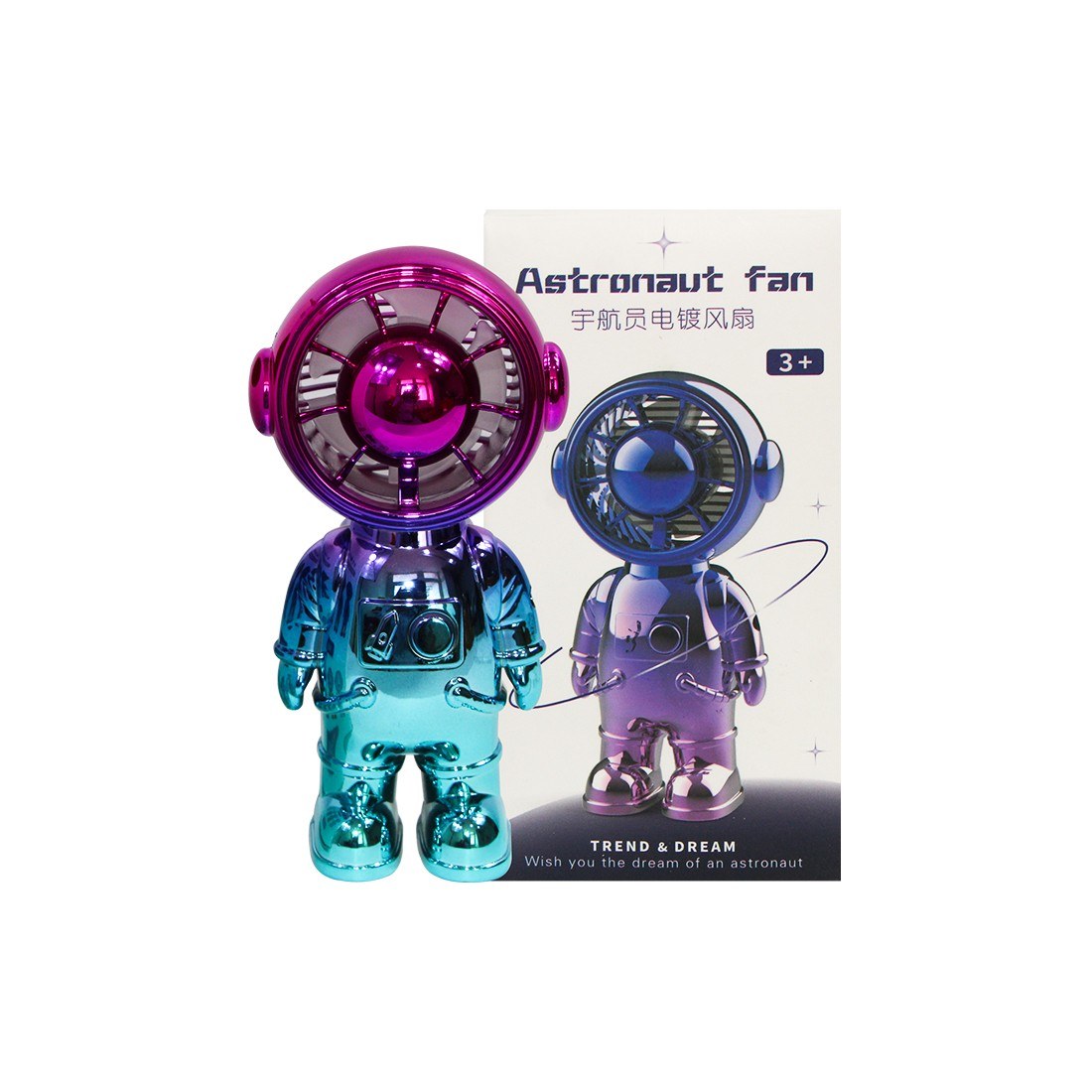 Mini Fan Astronaut Астронавт 15-16 1шт