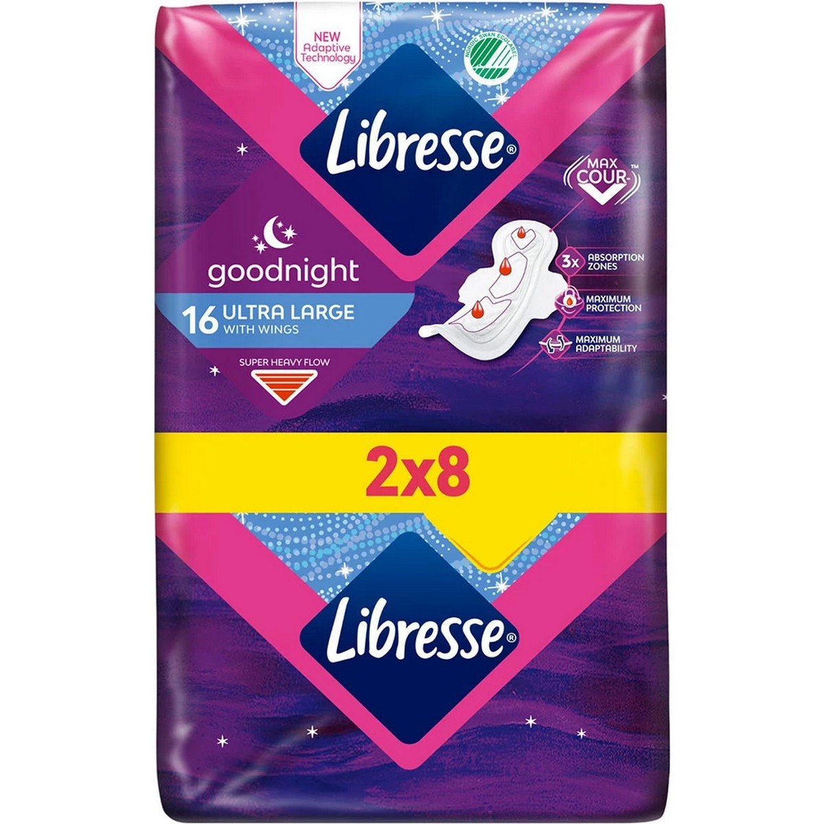 Прокладки LIbresse Ulta Night в ассор 16 шт 4511816